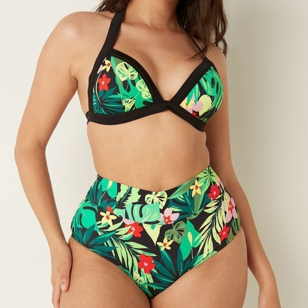 (L) 2pcs Bikini Swim Set PINK Victoria's Secret